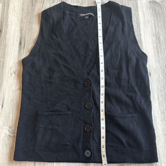 Express Design Studio Wool Blend Sweater Vest Size Medium - Picture 7 of 7